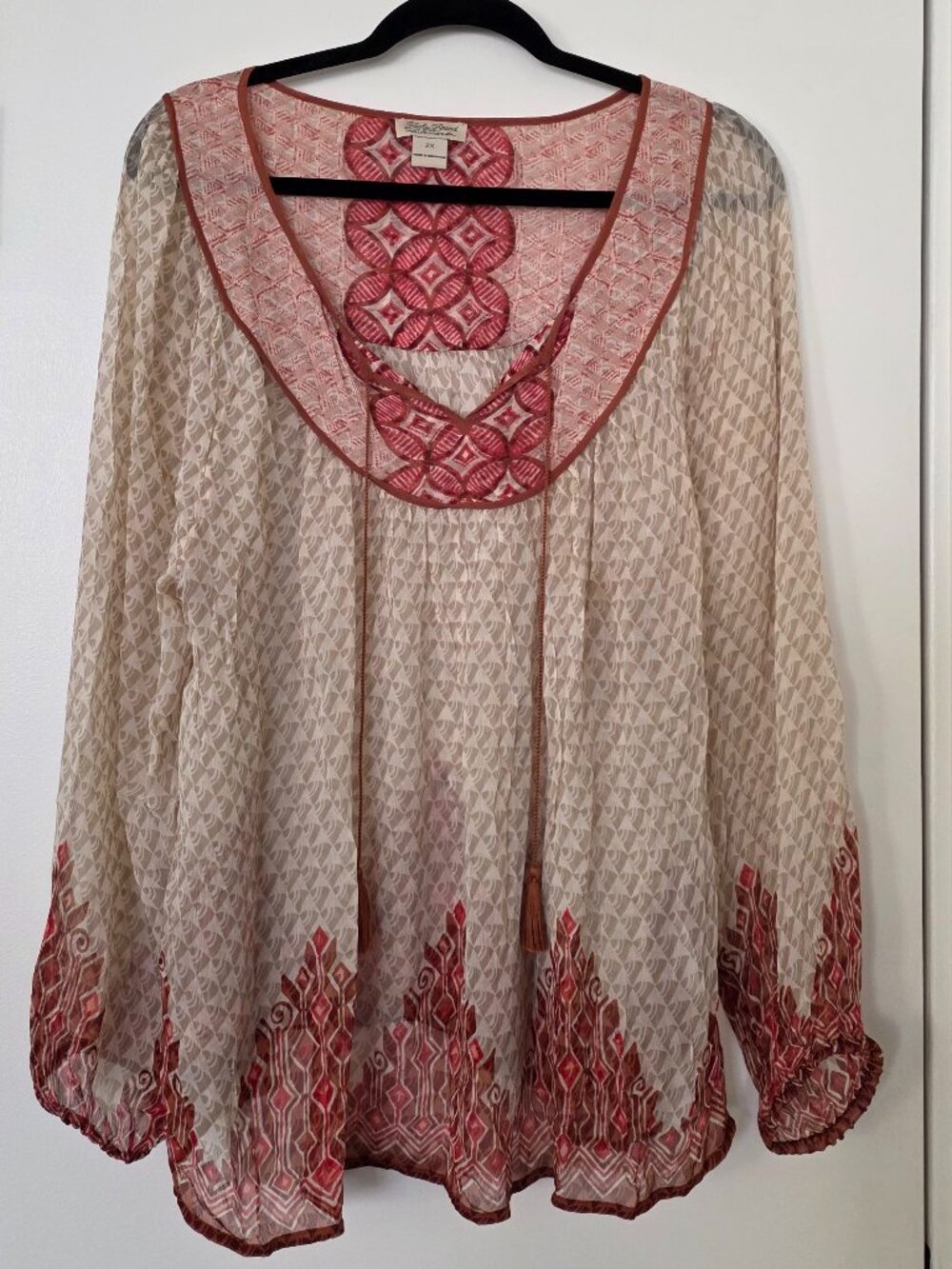 Lucky Brand Top 2X